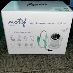 🆕Duo Double Electric Breast Pump with Hands-Free Pumping Bra NEVER OPENED.